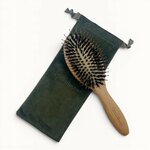 BROSSE A CHEVEUX OVALE BOIS POIL DE SANGLIER MIXTE13