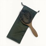 GRANDE BROSSE A CHEVEUX RONDE BOIS POIL DE SANGLIER MIXTE13