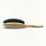 GRANDE BROSSE A CHEVEUX RONDE BOIS POIL DE SANGLIER RAYEE10