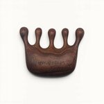 PEIGNE DE MASSAGE EN BOIS POUR CUIR CHEVELU FONCE11
