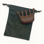 PEIGNE DE MASSAGE EN BOIS POUR CUIR CHEVELU FONCE12