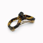 Barrette à cheveux Alexia écaille foncée