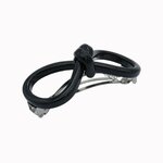 Barrette à cheveux Alexia noire