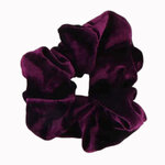 Chouchou cheveux velours xl violet