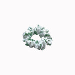 Chouchou cheveux 8 fleurs vert