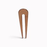 Épingle à chignon 9,5 cm amande grillée