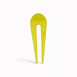 Épingle à chignon 9,5 cm jaune - verso