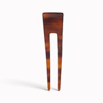Épingle à chignon rétro 10 cm vison - verso