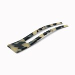 Épingle à chignon rétro 10 cm écaille claire - vue de côté