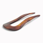 Épingle à cheveux 11 cm vison - vue de côté