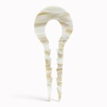 Grande épingle à cheveux crantée 13 cm alba - verso