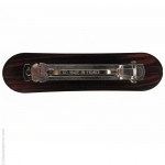 barrette de cheveux arrondie écaille