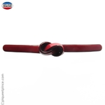 Barrette à cheveux noeud rouge