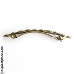 Fine barrette pour cheveux en métal
