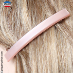 Barrette rose pastel