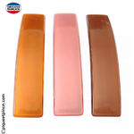 Barrette couleur orange Fabrication Française