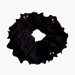 chouchou cheveux dentelle noir-Photoroom