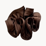chouchou cheveux satin marron-Photoroom