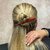 pince à cheveux pélican classique rouge pailleté 5