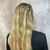 barrette à cheveux ambre pierre corail