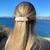 barrette à cheveux delphine collection céleste blanc 2