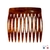 peigne à cheveux 10 dents écaille caramel