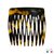 peigne à cheveux 10 dents écaille foncée