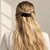 barrette a cheveux sophie noire portée