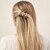 2 Barrettes à cheveux clic-clac translucides 5,5 cm portée