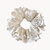 chouchou cheveux dentelle blanc-Photoroom