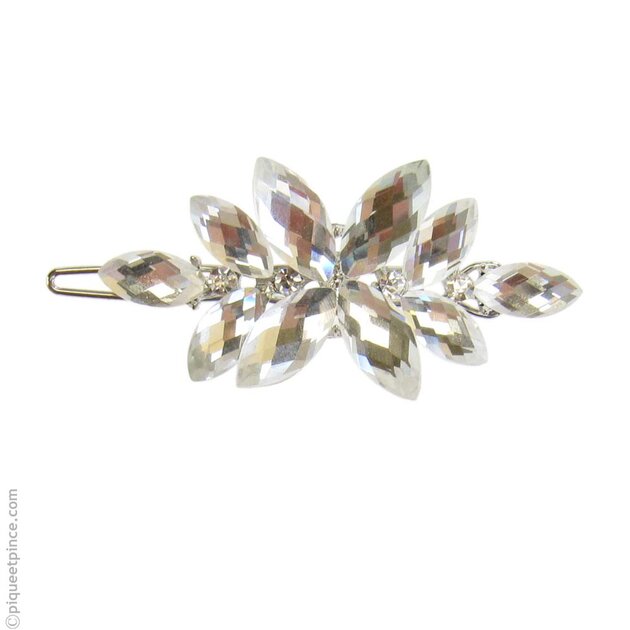 Broche Peigne Barrette à Cheveux Ancienne - Probablement En Argent, Occasion