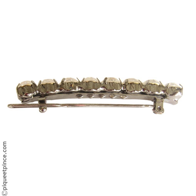 Pince à Cheveux En Strass Bohème - Barrette Cristal Or Cz Pour Femme Et Fille - Parfaite Pour Mariage, Soirée Ou Quotidien