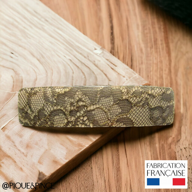 Barrette Pour Cheveux En Acétate - Fabrication Française - Neuf - Accessoire Capillaire Simple Et élégant