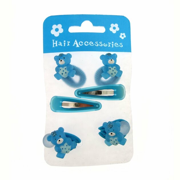 Kit 36 Accessoires Cheveux Seatecks - Barrettes Et élastiques Animaux - Pour Filles 1-8 Ans - Cadeau Anniversaire