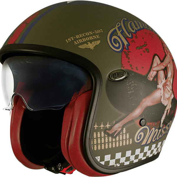 casque-moto-jet-premier-vintage-pinup-kaki-rouge-blanc-1