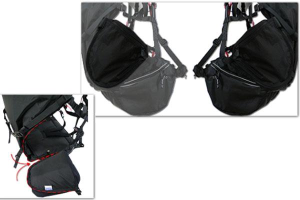 poche lateral sellette paramoteur APCO