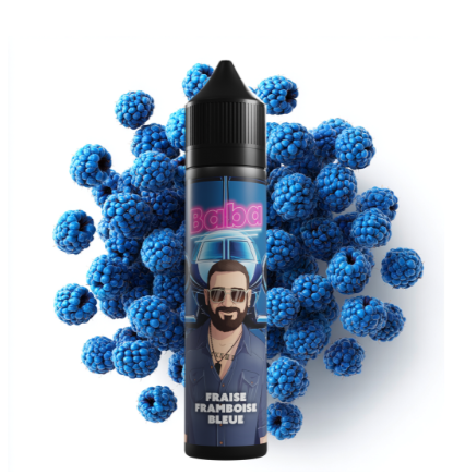 Baba 50 ML -Fraise Framboise bleue