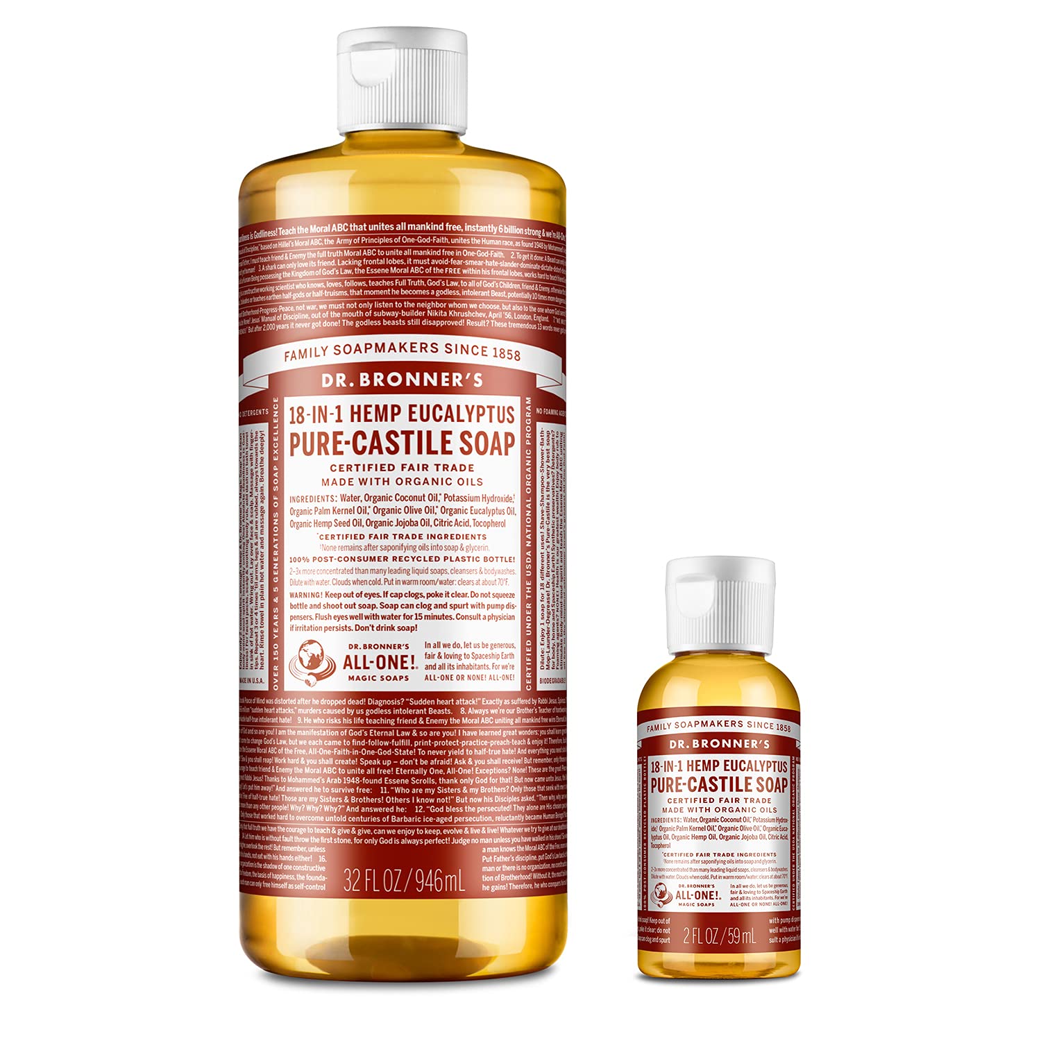 DR. Bonners All in One - camp soap