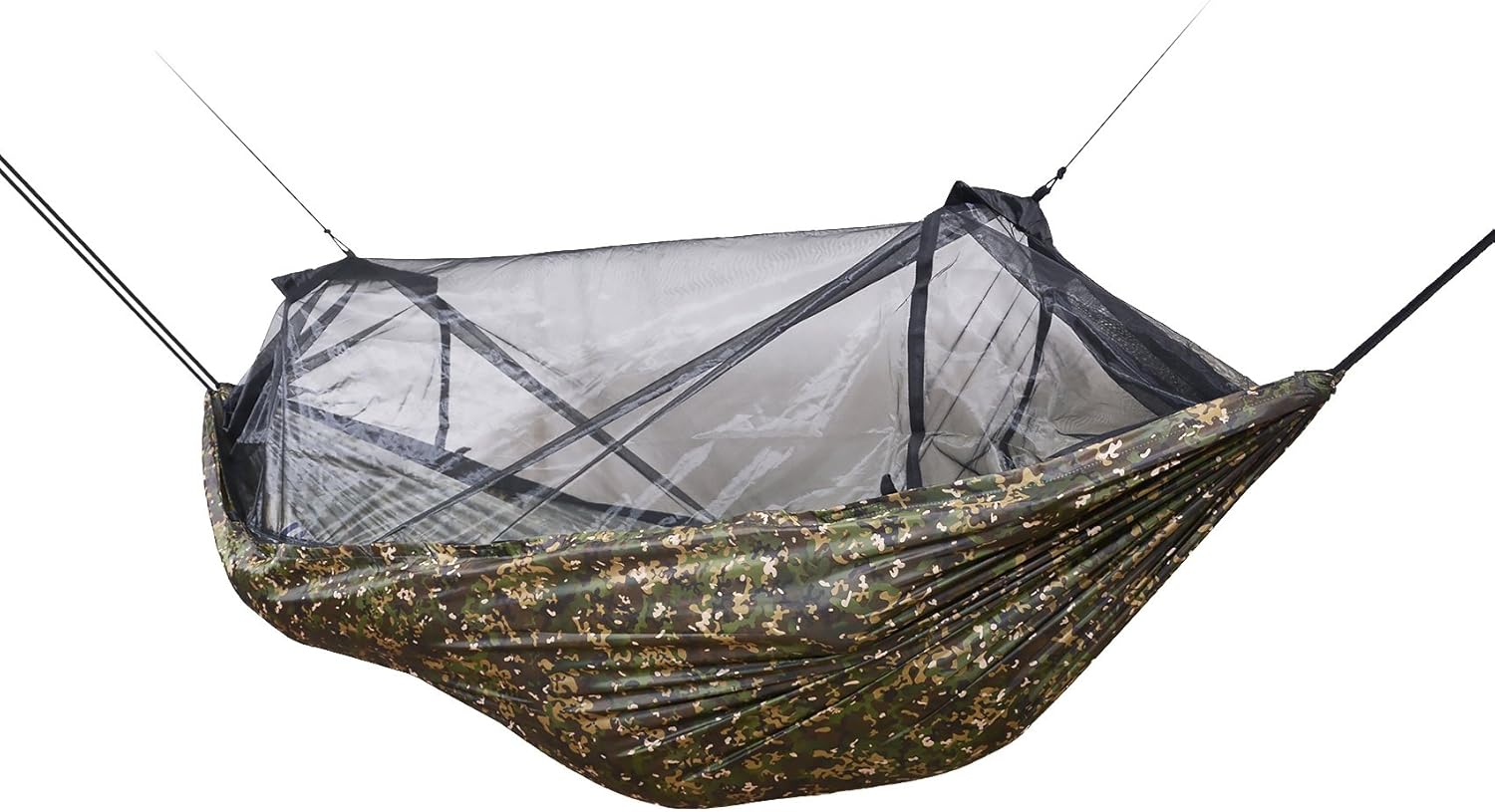 DD Frontline Hammock MC – jungle hammock with built-in mosquito net for bug protection