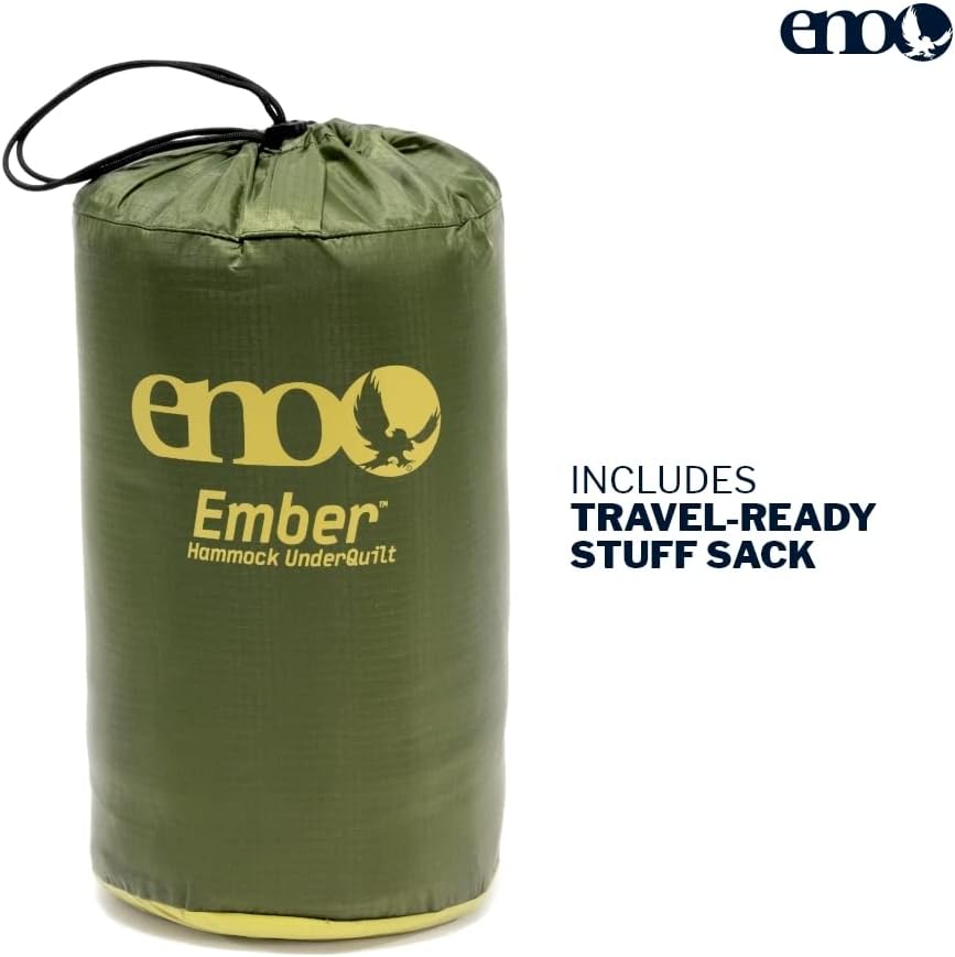 ENO Ember Hammock UnderQuilt with Travel-Ready Stuff Sack