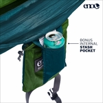 Eno DoubleNest Hammock – bonus internal stash pocket for holding drinks or small essentials