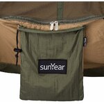 Sunyear 2 Person Hammock Tent – comes with a compact storage pouch for easy packing and portability, making it convenient for camping and hiking.
