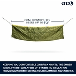 Ember UnderQuilt Comfortably Fits Users Up to 62 with Dual Insulation