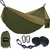Kootek Portable Camping Hammock Set with straps and carabiners – lightweight, packable, and durable for outdoor adventures