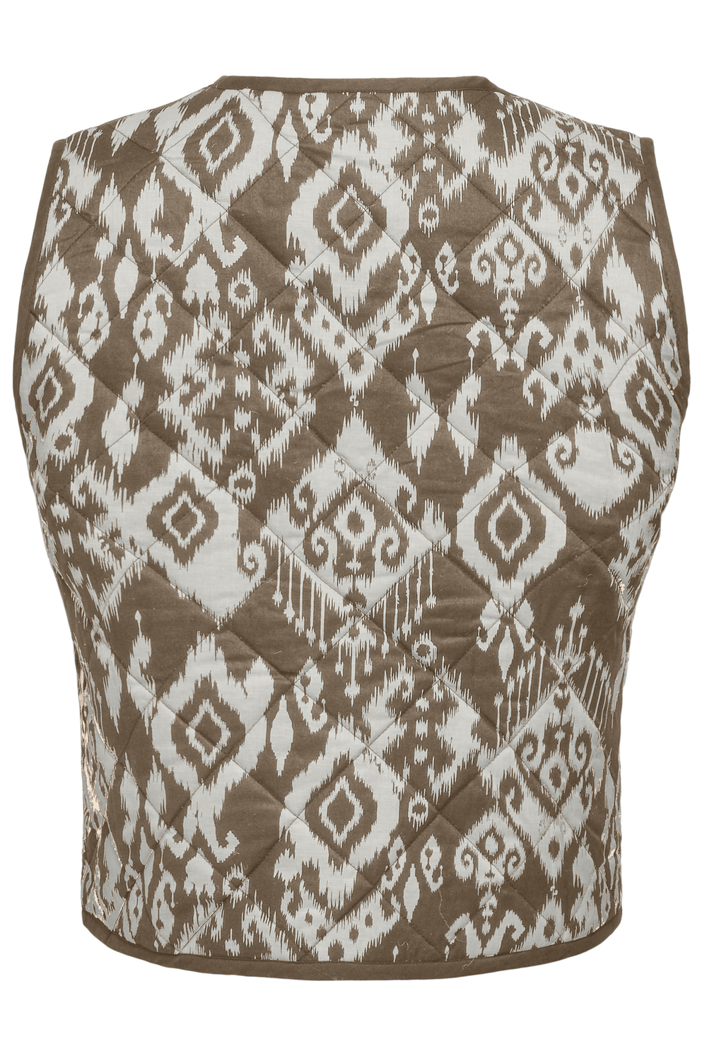 Gilet Tiger JDY beige 1
