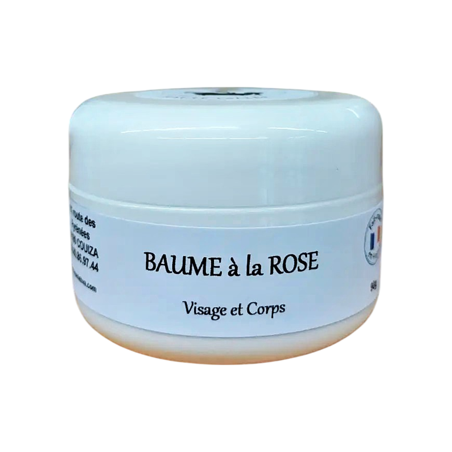 Baume à la rose visage et corps de la savonnerie artisanale de couiza