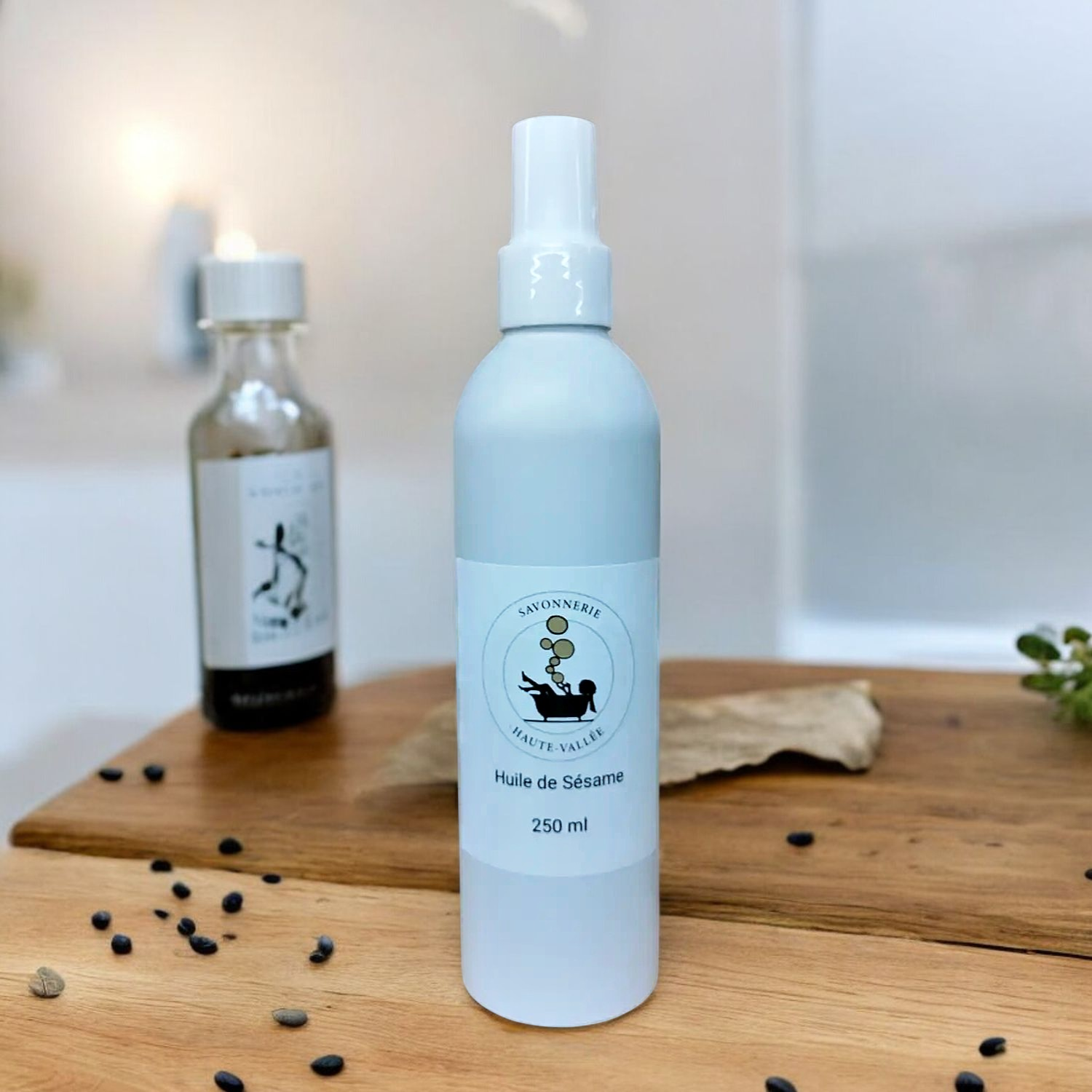 huile de sésame BIO savonnerie haute vallée