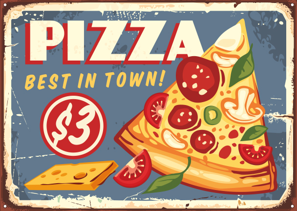 plaque pizza