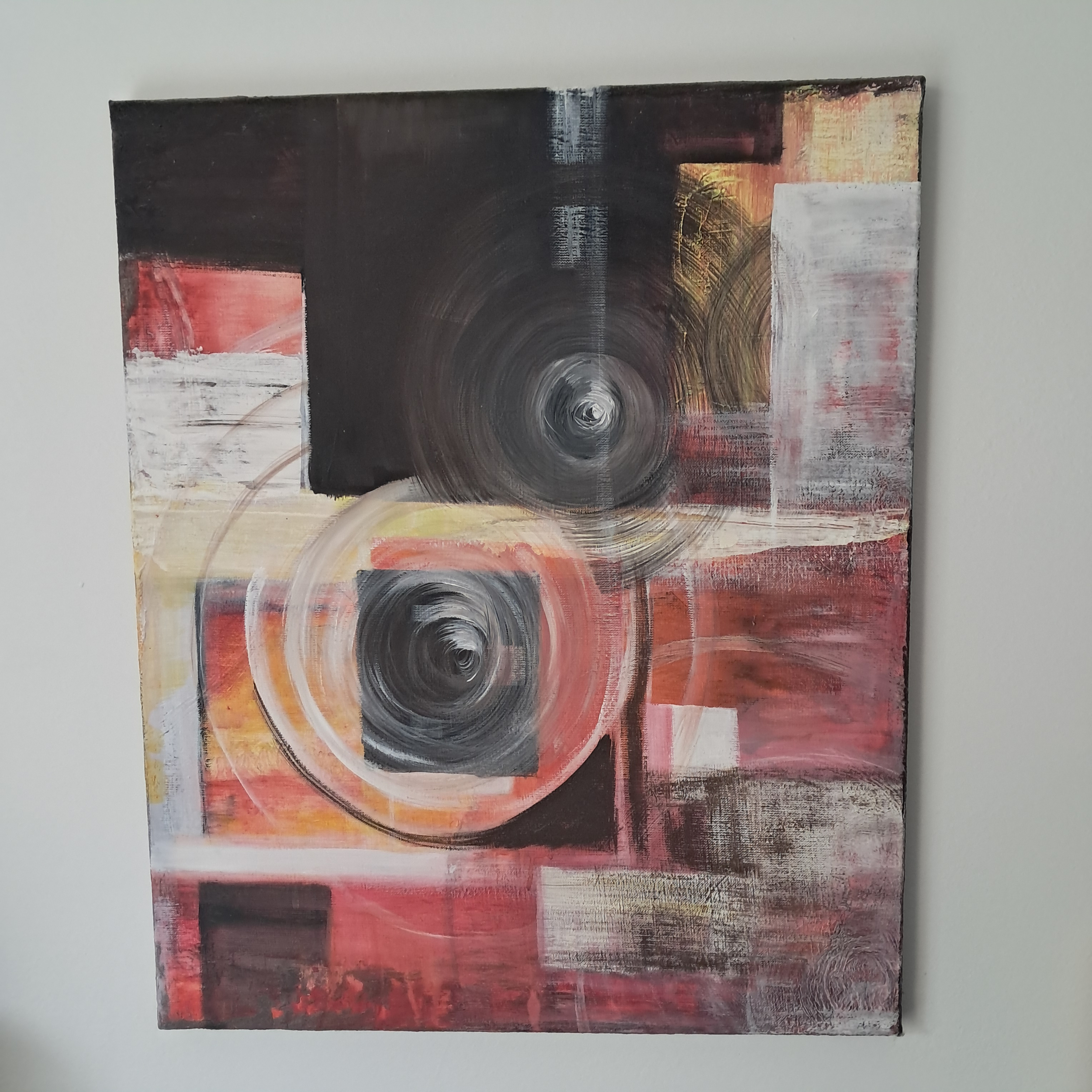 tableau tourbillon rouge