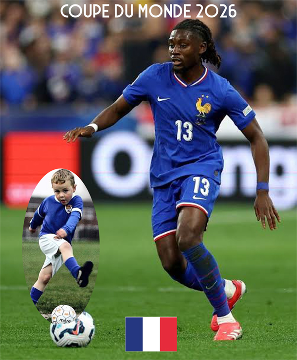 affiche personnalisée  Olisé et toi coupe du monde 202